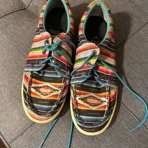 Twisted X Multicolor Striped Sneakers
